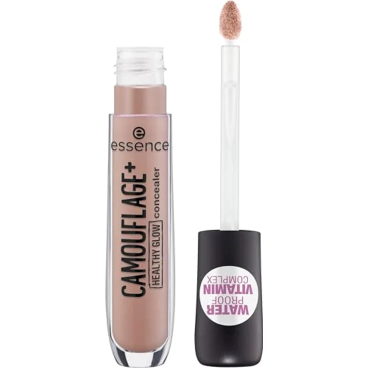 essence CAMOUFLAGE+ HEALTHY GLOW concealer, Abdeckstift, Nr. 20 light neutral, nude, aufhellend, natürlich, strahlend, vegan, wasserfest, entspricht unserem CLEAN BEAUTY Standard (5ml) – Bild 2