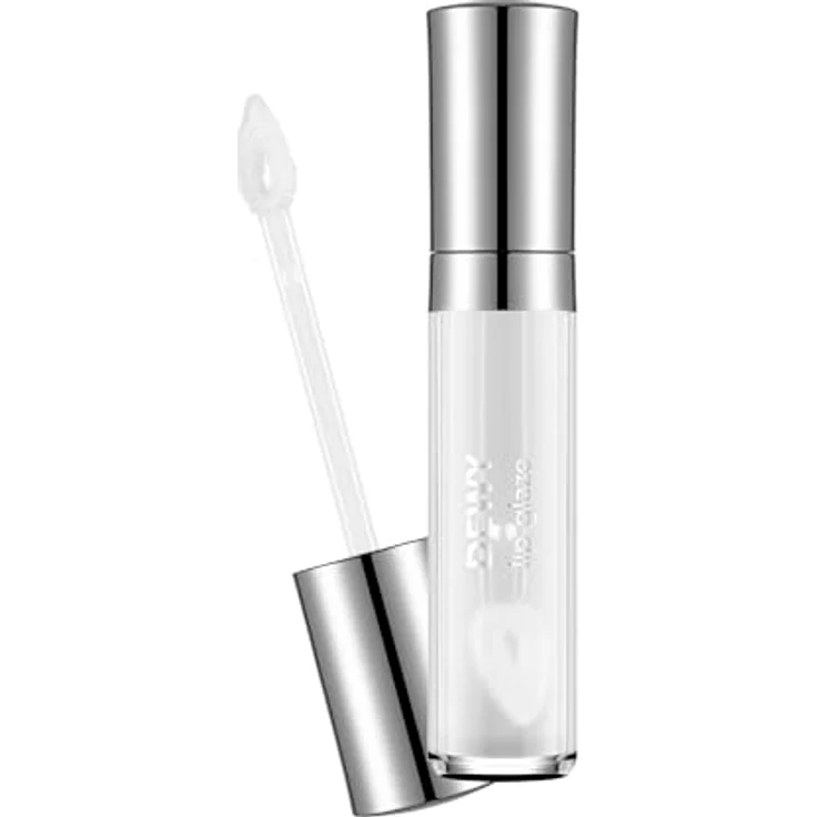 flormar Dewy Lip Glaze Hydratisierendes Lipgloss, Farbton 001 Wet Lips, 4,5 ml, feuchtigkeitsspendend und voluminiserend – Bild 1