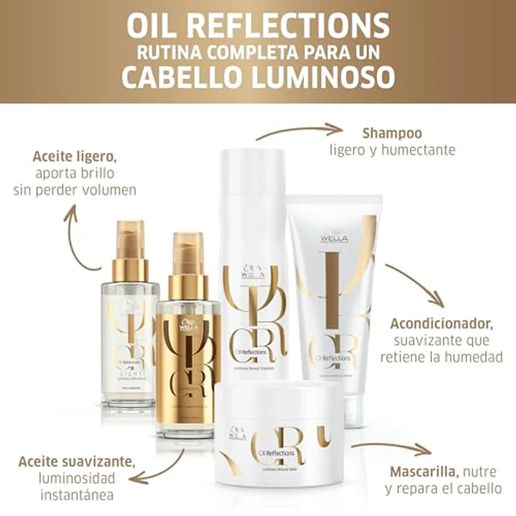 Wella Professionals Oil Reflections Light Luminous Reflective Oil Haaröl Für Feines Und Normales Haar 100 ml – Bild 5