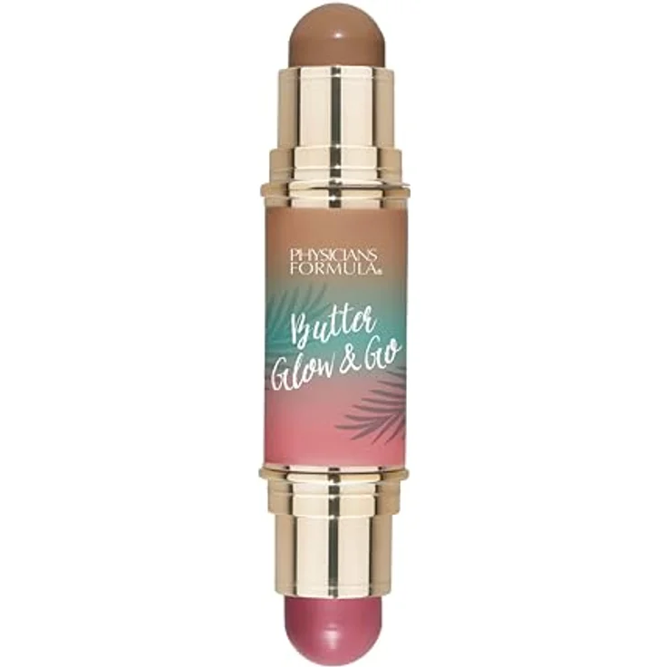 Physicians Formula Butter Glow & Go, beidseitiger Konturenstift mit multifunktionalem Rouge und Bronzer, Farbton Berry Tan, 10 g – Bild 2