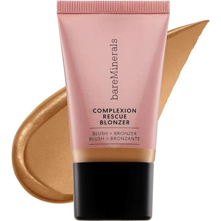 bareMinerals Complexion Rescue Blonzer Blush, cremiger Bronzer in Kiss of Copper, 15 ml, vegan und dermatologisch getestet – Bild 1