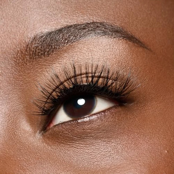 essence what the fake! false lashes - Dramatic Length Wimpern mit ultradünnem Wimpernband und Wimpernkleber, wiederverwendbar – Bild 6