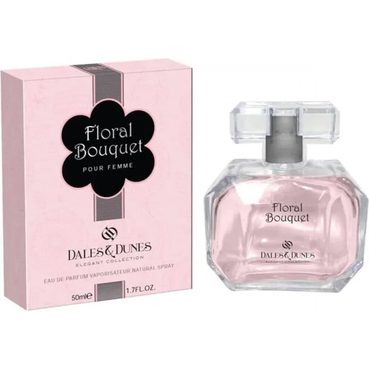 MAVURA Dales & Dunes Eau de Toilette Floral Bouquet, Damen Parfüm mit blumigen und süßen Noten, 100ml, Duftzwilling / Dupe