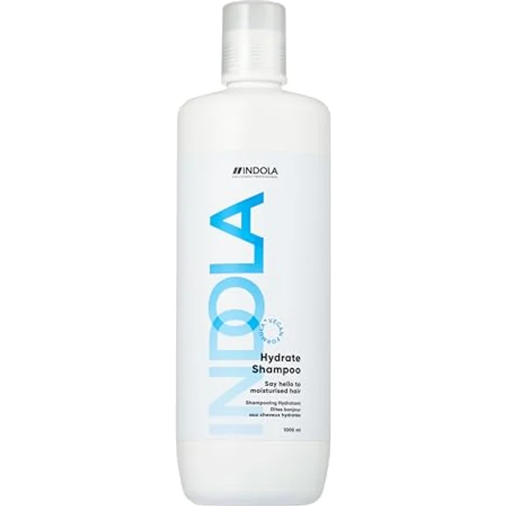 INDOLA INNOVA Wash & Care Hydrate Shampoo Unisex, angereichert mit Jojobaöl für optimale Feuchtigkeit und Farbglanz, 1000 ml – Bild 2