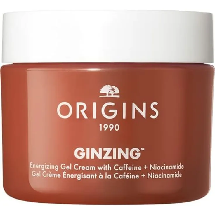 Origins GinZing™ Energizing Gel Cream, Feuchtigkeitsspendendes Cremegel mit Koffein und Niacinamid, aufhellende Wirkung, 50 ml