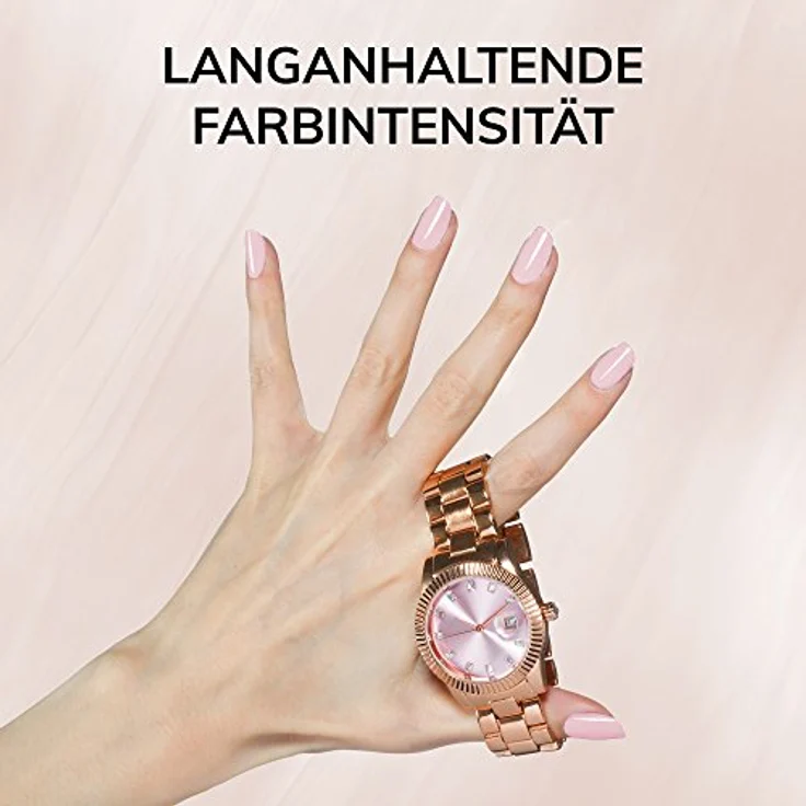 Manhattan Super Gel Nagellack – Gel Maniküre Effekt ganz ohne UV Licht – Rosa Nail Polish mit bis zu 14 Tagen Halt – Farbe Sweet Side 225 – 1 x 12ml – Bild 3