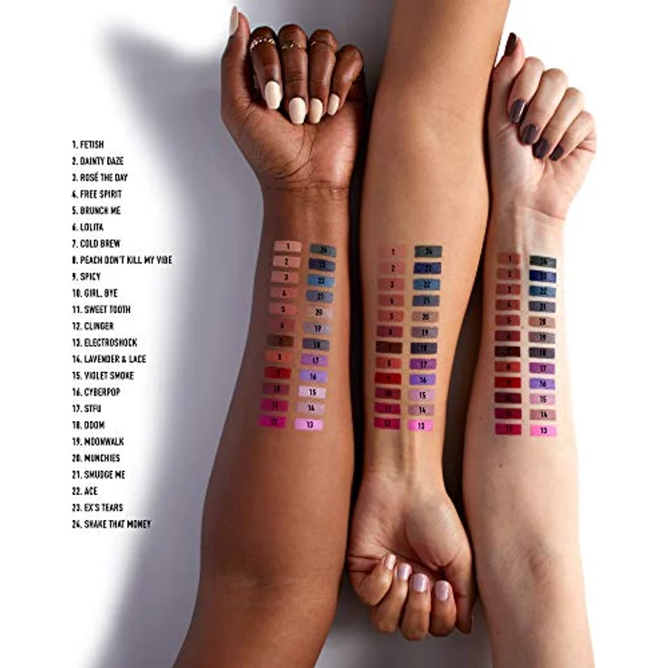 NYX Professional Makeup Lippenstift - Suede Matte Lipstick, superleichter & pudriger Lippenstift, intensiv mattes Finish, 3, 5 g, Cold Brew 07 – Bild 4