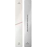 ZWILLING Polierfeile Nagelfeile für Optimale Pflege der Nägel, 3 gekörnte Flächen, Weiß