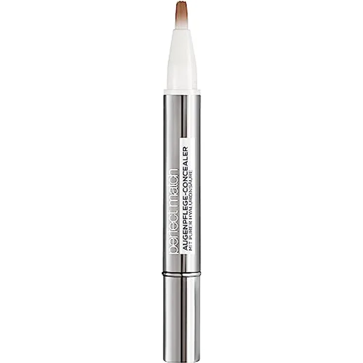 L'Oréal Paris Augenpflege - Concealer, Abdeckstift gegen Augenringe, Mit Hyaluronsäure und Vitamin C, Perfect Match, 7.5-9D - Golden Honey, 2 ml