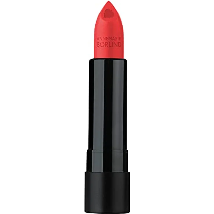 ANNEMARIE BÖRLIND LIPPEN EFFECTIVE NATURAL BEAUTY Lipstick Paris Red (4 ml) - Intensive Farben & Glanz mit Pflegender Wirkung, Hyaluron Spendet Feuchtigkeit & Glättet, Vegan – Bild 1