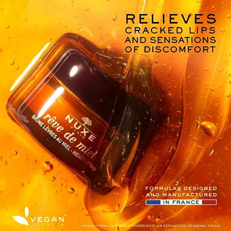 Nuxe Weihnachts-Set "Les Iconics", Damen-Duftset mit Wunderöl 50 ml, Shampoo 50 ml, Lippenbalsam 15 g – Bild 4