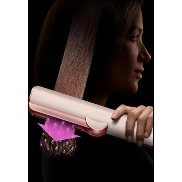 Dyson Airstrait™ Haarglätter Glätteisen, Trocknen und Glätten mit Luft, Ceramic Pink/Roségold, mit Kammaufsatz und automatischer Pausenfunktion – Bild 4