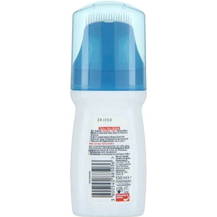 Garnier Hautklar Aktiv Tiefen-Rein Bürste gesichtsreinigungsbürste mit Salicylsäure wirkt gegen Pickel 150 ml, für Damen und Herren – Bild 5