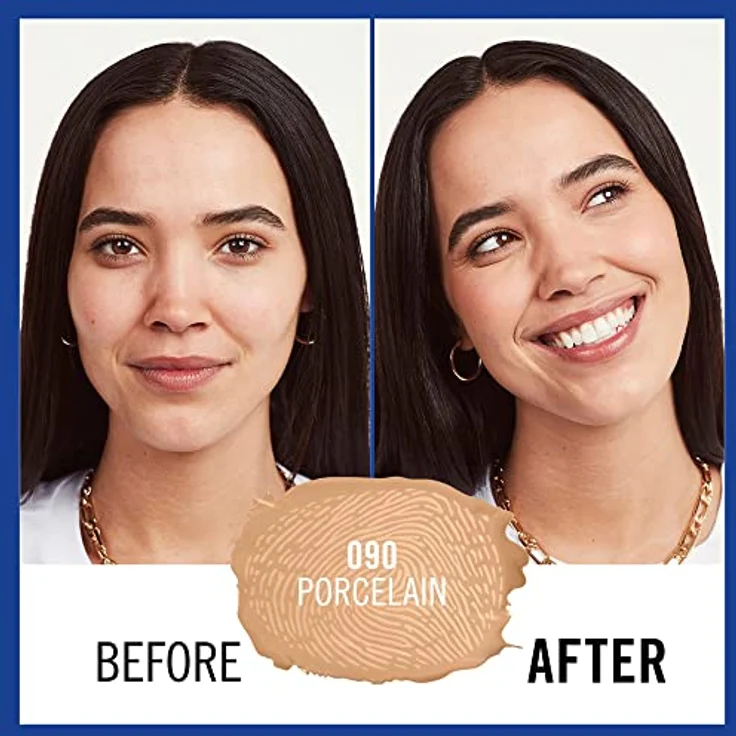 Rimmel Make-up Match Perfection Foundation LSF20 090 Porcelain 30 ml – Bild 4