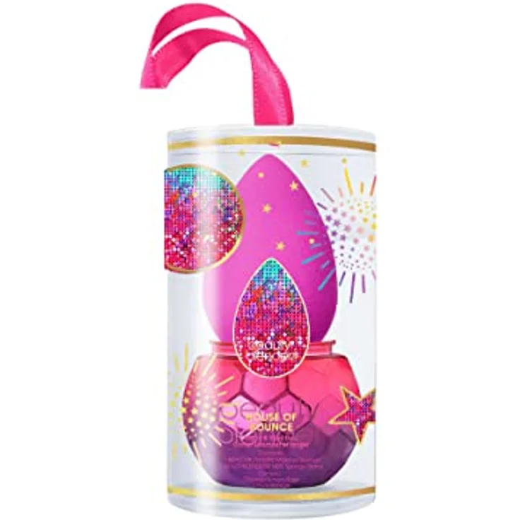 beautyblender House of Bounce, limitiertes Mix & Store Set mit Electric Violet Schwamm und Discokugelständer – Bild 3