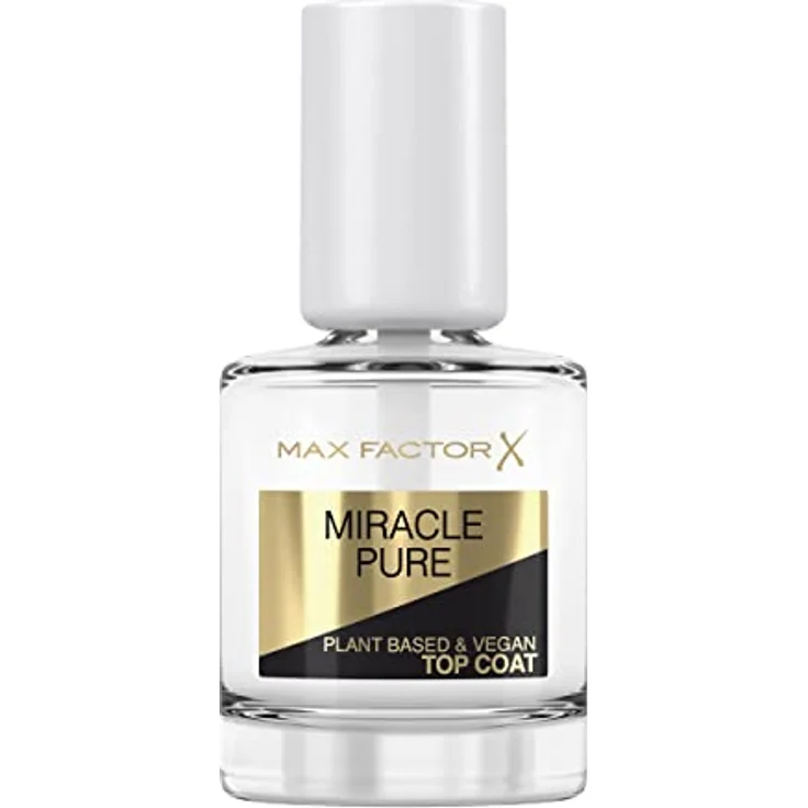 Max Factor Miracle Pure Nail Care Vegan Top Coat, 12 ml – Bild 1