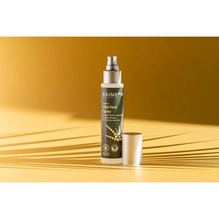 Alocare Aloe Vera Spray 100 ml Aloecare veganes After Sun Spray feuchtigkeitsspendend regeneration schutz bio zertifiziert mit Lavendel – Bild 3