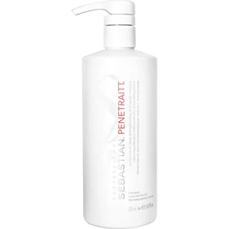 SEBASTIAN PROFESSIONAL PENETRAITT – Repair-Haarmaske regeneriert geschädigtes Haar (500 ml) – tiefenwirksame Haarpflege für strapaziertes, blondiertes Haar – repariert und stärkt – Bild 1