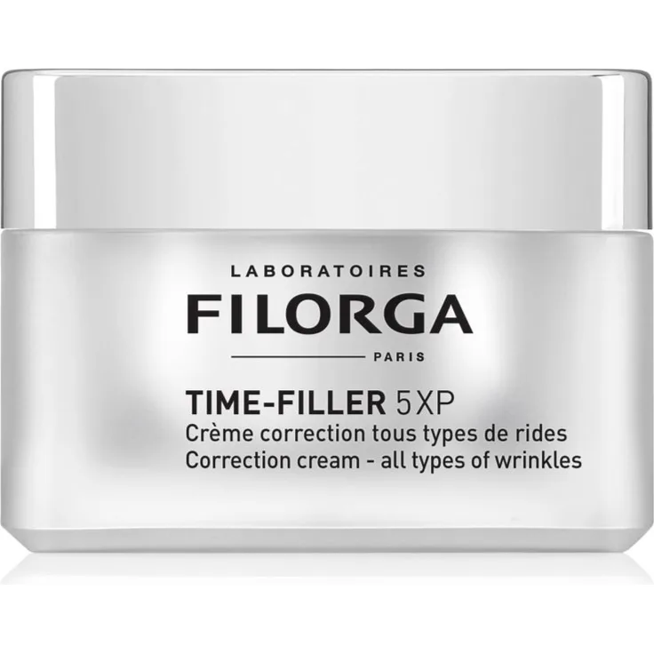 FILORGA TIME-FILLER 5XP Korrekturcreme gegen Falten, 50 ml, verjüngt die Haut und reduziert Falten