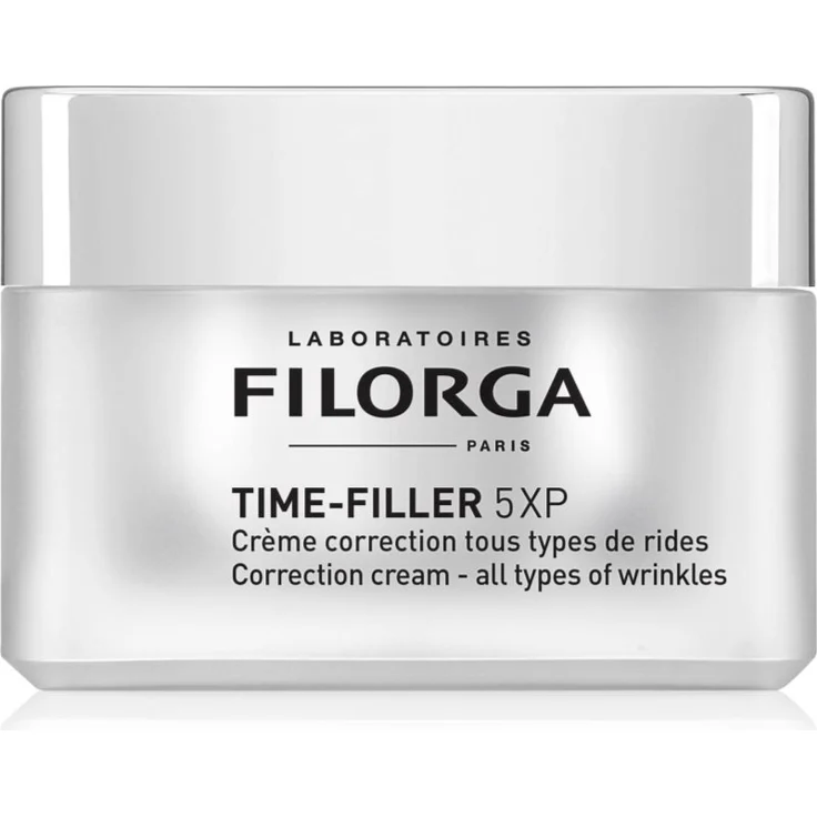 FILORGA TIME-FILLER 5XP Korrekturcreme gegen Falten, 50 ml, verjüngt die Haut und reduziert Falten