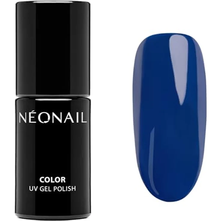 NÉONAIL UV Nagellack 7,2 ml - BLAU - ICY SAPPHIRE - Starke Pigmentierung - Langanhaltende Maniküre - Zertifizierte Qualität – Bild 1