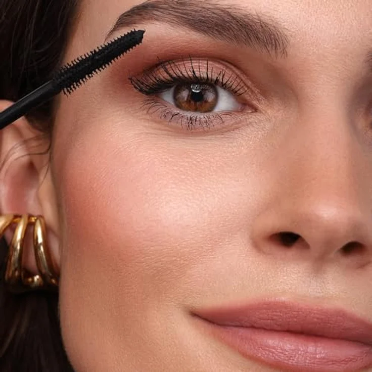 EVELINE WONDER MATCH INTENSE BLACK, Mascara mit wasserfester Formel, Volumen- und Längeneffekt, 7 ml – Bild 3