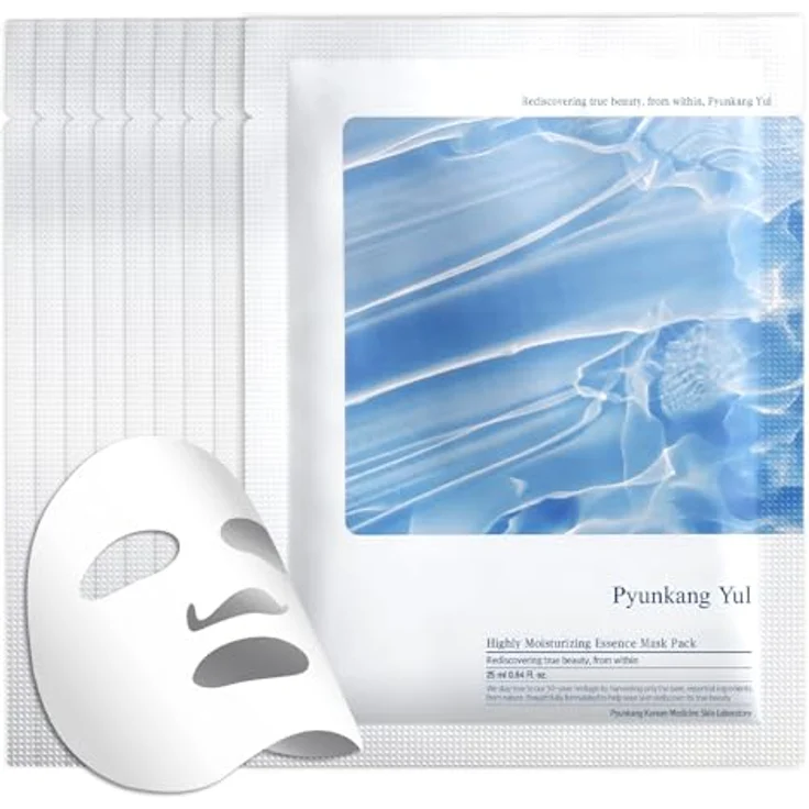 Pyunkang Yul Highly Moisturizing Essence Gesichtsmaske mit 5-fach Hyaluronsäure, 10 ml – Bild 1