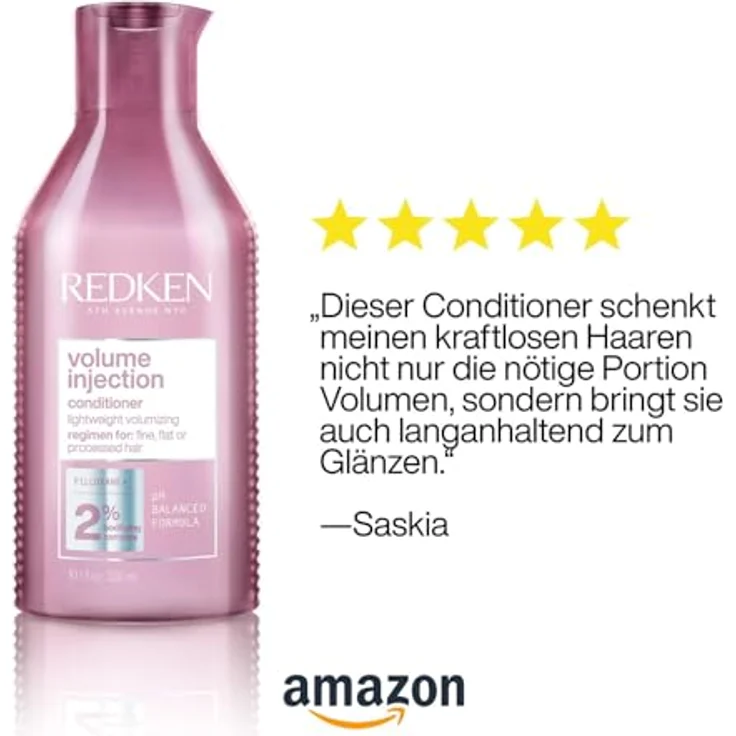 Redken Conditioner Haircare Volume Injection Conditioner 300 ml – Bild 4