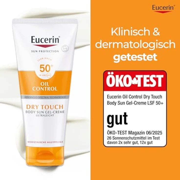 Eucerin Sun Gel-Creme Oil Control Body LSF 50+, 200 ml – Bild 3