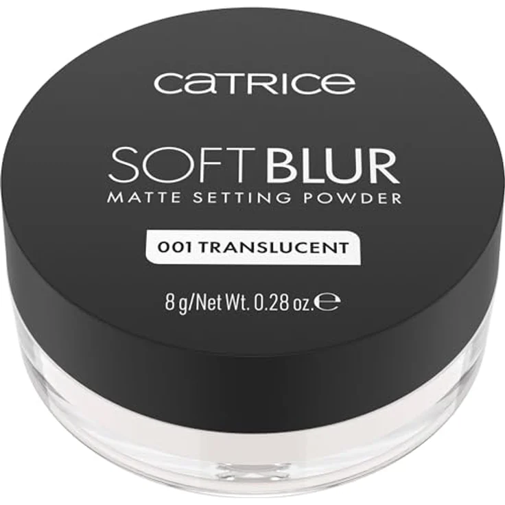 Catrice Soft Blur Matte Setting Puder 8 g, transparenter Puder für einen makellosen Teint – Bild 2