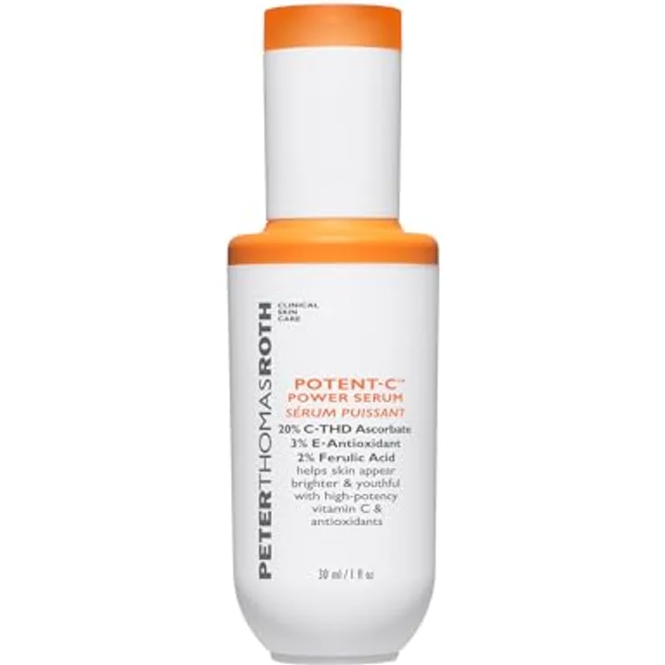 Peter Thomas Roth Potent-C Power Serum, aufhellendes Gesichtsserum gegen Falten, 30 ml