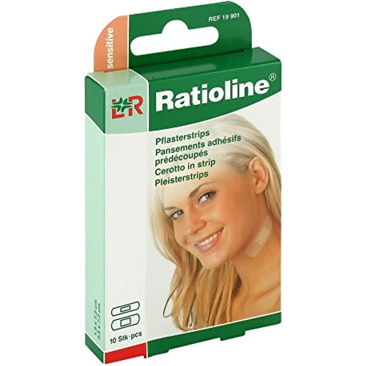 Lohmann & Rauscher Ratioline sensitive Pflasterstrips in 2 Größen 10 St. – Bild 2