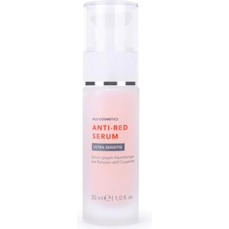 KU2 Cosmetics Anti-Red Ultra Sensitiv Serum, Beruhigendes Serum gegen Rötungen & Irritationen, Stärkt die Hautbarriere & spendet Feuchtigkeit, für sensible Haut, Made in Germany, 30 ml – Bild 1