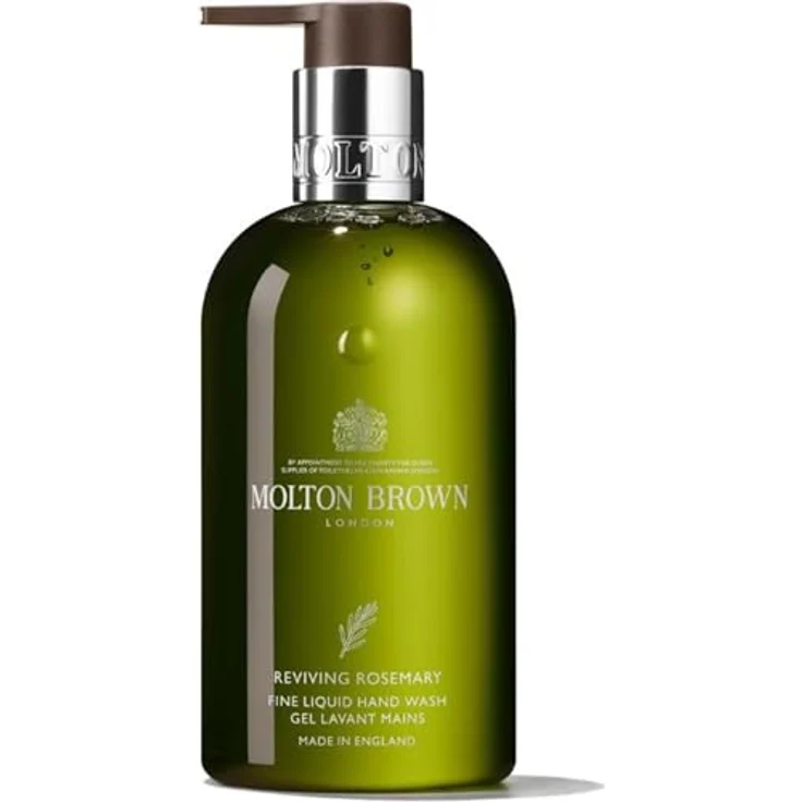 Molton Brown Rosmarin Fine Liquid Hand Wash 300 ml - Belebende Mischung aus Rosmarin, Geranie und Patchouli, tief reinigend und erfrischend – Bild 1