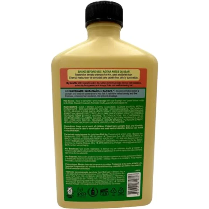 Lola Shampoo Densidade 250ml - verdichtendes Shampoo für mehr Fülle und Volumen – Bild 2