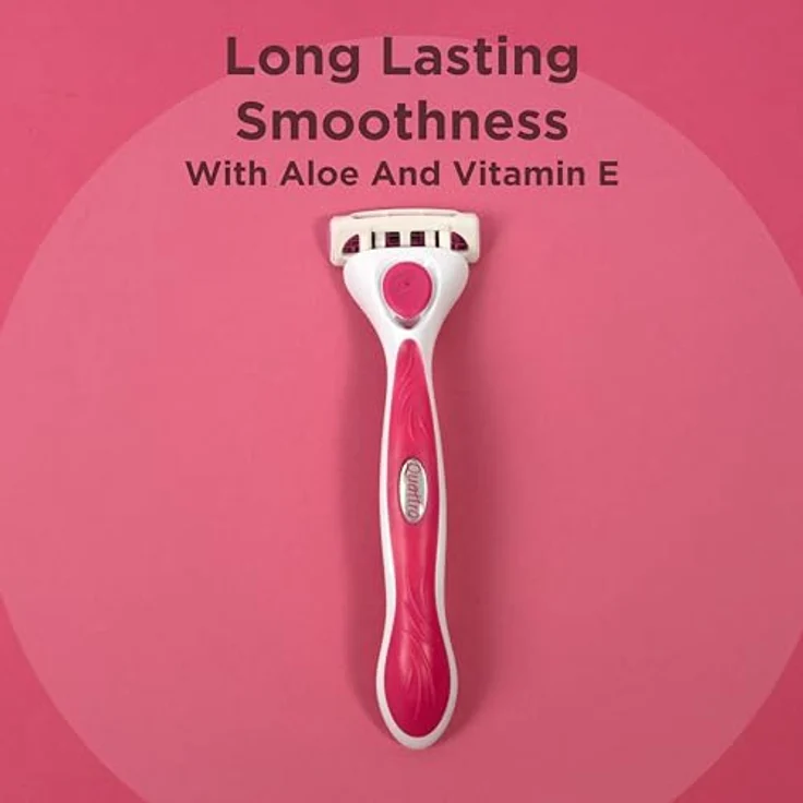 Wilkinson Sword Quattro for Women Rasierklingen für Damen Rasierer, 4 Stück – Bild 6