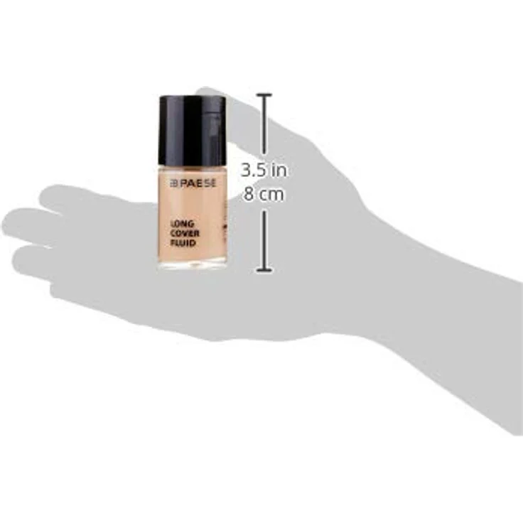 Paese Cosmetics 1.5 Beige Long Cover Fluid Foundation, 30ml – Bild 3