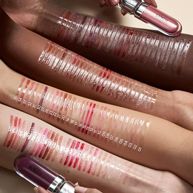 KIKO Milano 3D Hydra Lipgloss, hydrierendes Lipgloss mit hochglänzendem Finish, Farbton 32 Pearly Natural Rose, 6.5 ml – Bild 5