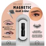 Melody Lashes magnetische Wimpern ultra starker Halt wasserfester magnetischer Eyeliner mit Magnetwimpern federleicht kein Kleber notwendig magnetische Wimpern natürlicher look Make up! (Mag Me)