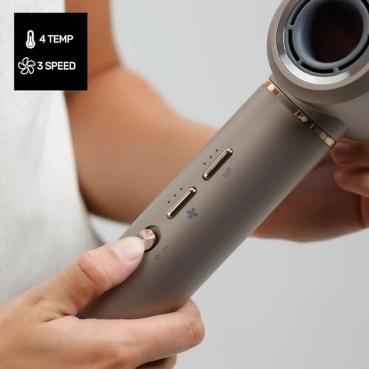 Taurus Airwave Digital Pro Lockenstab, professionelles Haarstylinggerät mit digitaler Temperaturregelung – Bild 5