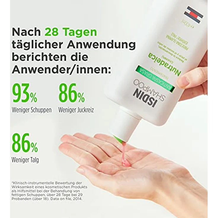 Isdin Isdin Nutradeica Shampoo gSchupp.U.Fettiges Haar 200 ml – Bild 3