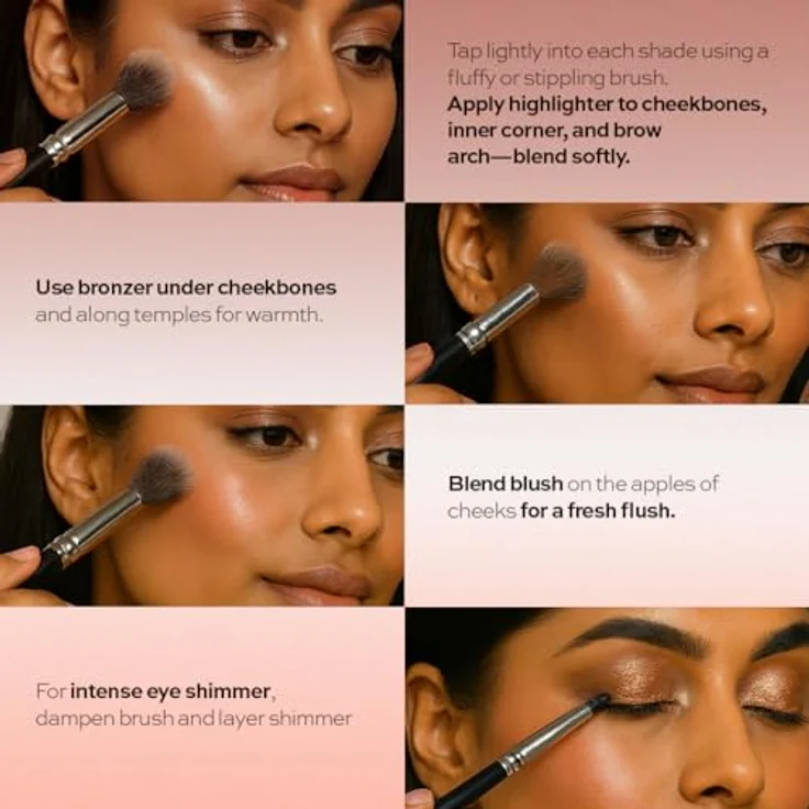 Makeup Revolution London Cheek Kit Take A Breather 8,8gr Brightener for Women – Bild 7