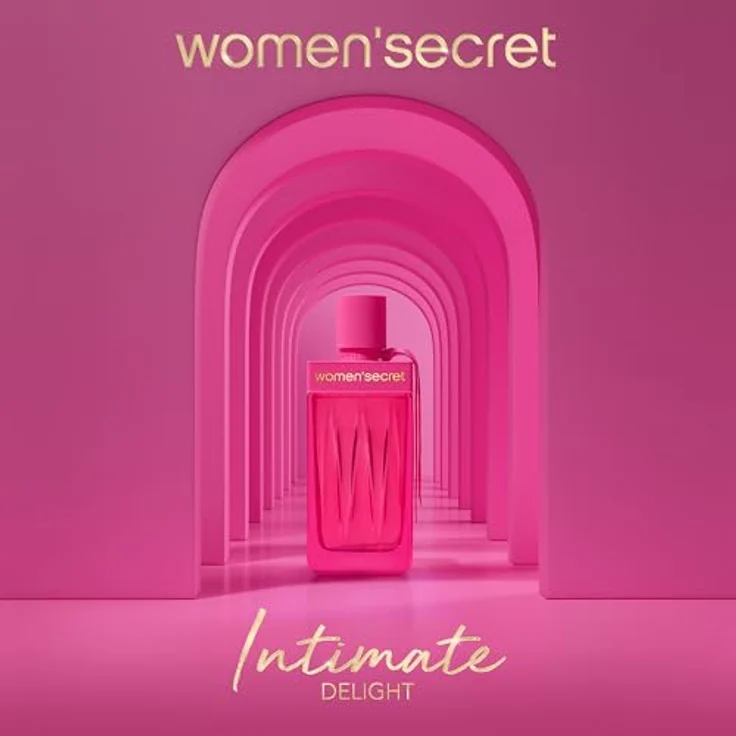 Women'secret Intimate Delight, Eau de Parfum für Damen 100ml Spray, blumig-bernsteiniger Duft mit Himbeere und Vanille, Geschenkidee für Frauen – Bild 5