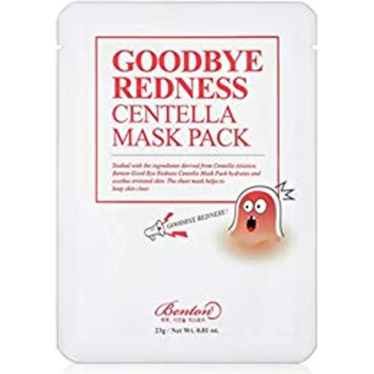 Benton goodbye Redness Centella Mask Pack 1 Stück, für eine gepflegte Haut