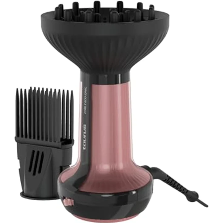 Taurus Lockenhaartrockner 900400000, 800 W mit Diffusor, ergonomisches Design, verschiedene Farben – Bild 1