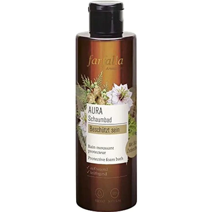 farfalla Beschßützt sein Aura Badeschaum 200 ml