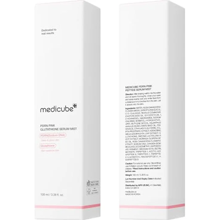 Medicube Gesichtsserum PDRN Pink Glutathione, Glow Serum mit Hautregeneration und antioxidativem Schutz, 100 ml – Bild 7