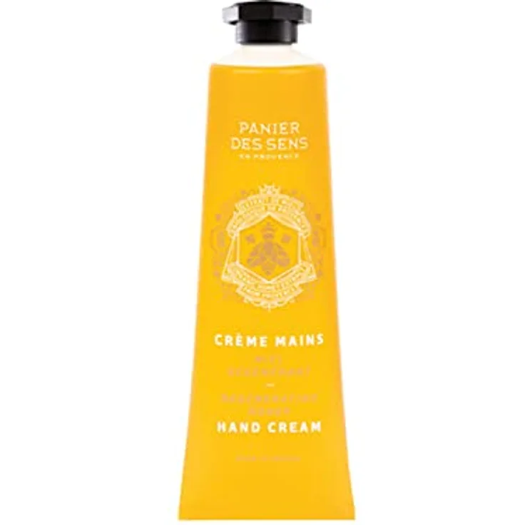 Panier des Sens - Handcreme für sehr Trockene Hände und Haut - Honig handlotion, Feuchtigkeitscreme, Handmaske - Shea Butter und Mandelöl - Handpflege aus Frankreich 97% nat. Inhaltsstoffe - 30 ml