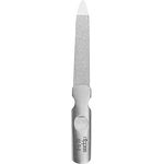 nippes Solingen Saphirnagelfeile aus Federstahl | 9 cm | Edelstahlheft | Schonendes Feilen der Nägel | Feilen von Kunstnägeln | Verhindern von Nagelbruch und Spliss