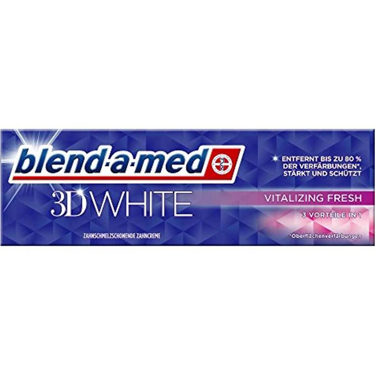 Blend-a-med 3D White Vitalizing Fresh 75 ml, mit Whitening-Effekt für eine sanfte Zahnaufhellung – Bild 5